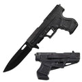 Spring Assisted Gun Knife