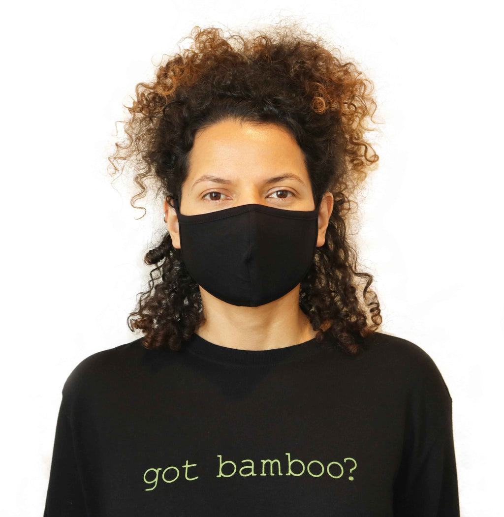 Spun Bamboo Breathable Face Mask - Natural, Silky Soft, Ultra Comfortable