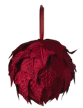 Hanging Poinsettia Ball -