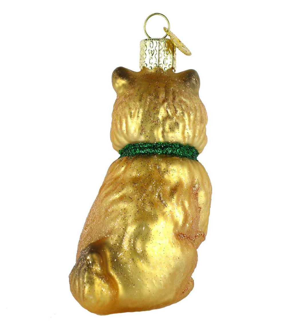 Cairn Terrier Glass Ornament