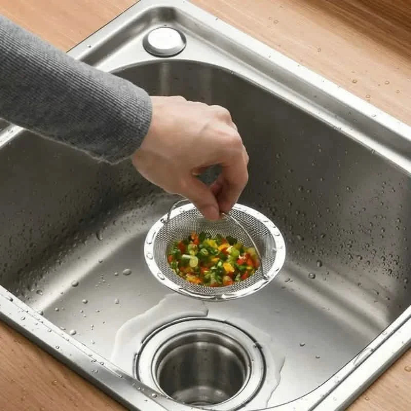 Stainless Steel Bathtub Hair Catcher