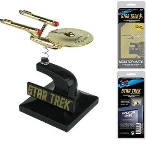 Star Trek: The Original Series 24kt Gold Plated Enterprise Monitor Mate - Convention Exclusive