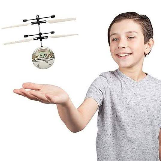 Star Wars The Mandalorian The Child In Pram Motion Sensing UFO Ball Helicopter