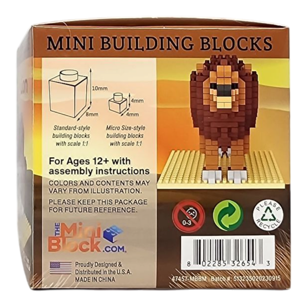 Mini Building Blocks - Lion