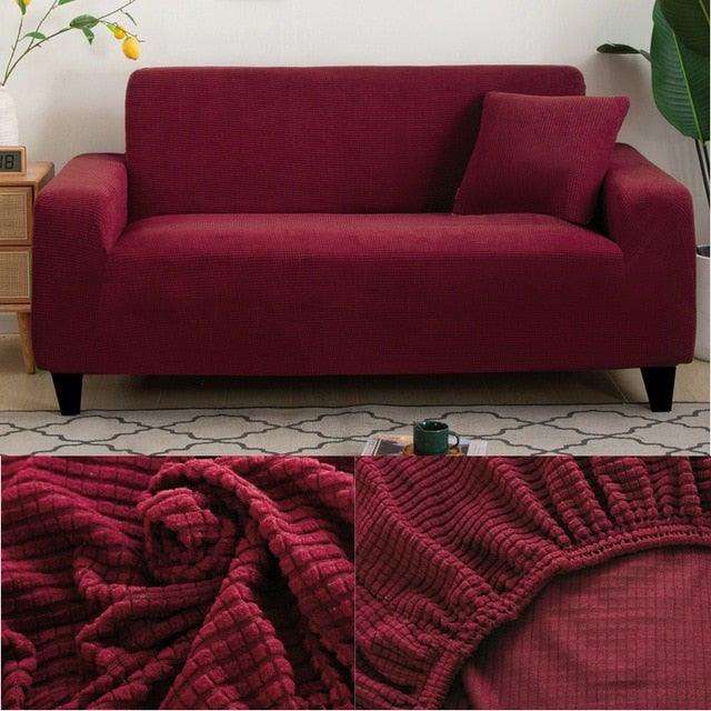 Stretch Armchair Slipcover Washable Furniture Protector Thick Sofa Protector Solid Printed Sofa Covers For Living Room Couch Cover Corner Sofa  Water Resistant Couch Cover Furniture Protector