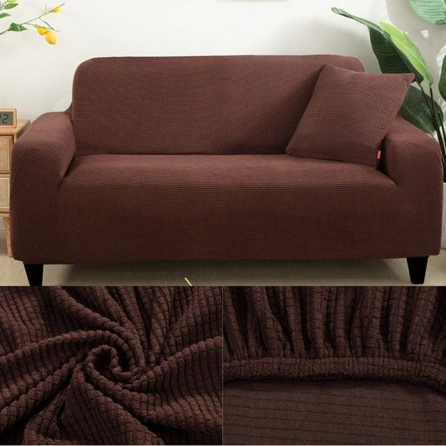 Stretch Armchair Slipcover Washable Furniture Protector Thick Sofa Protector Solid Printed Sofa Covers For Living Room Couch Cover Corner Sofa  Water Resistant Couch Cover Furniture Protector