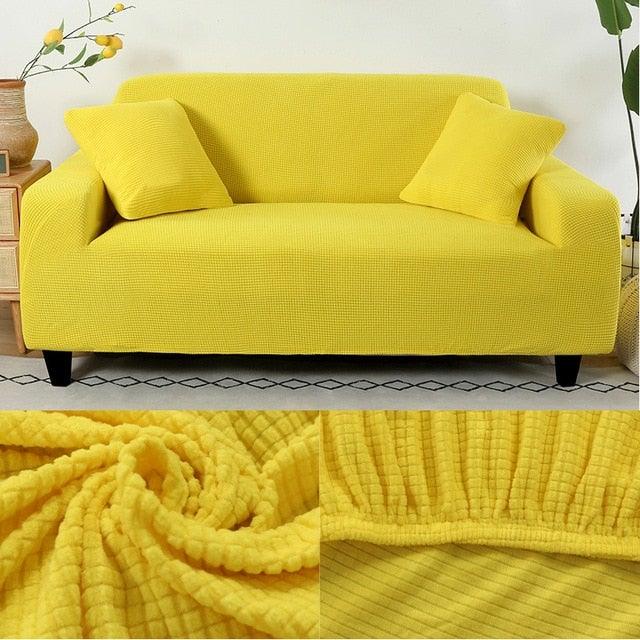 Stretch Armchair Slipcover Washable Furniture Protector Thick Sofa Protector Solid Printed Sofa Covers For Living Room Couch Cover Corner Sofa  Water Resistant Couch Cover Furniture Protector