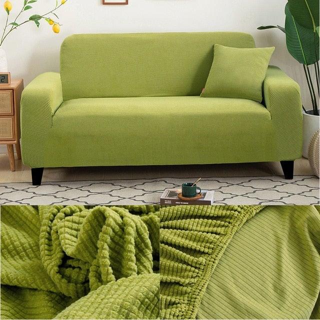 Stretch Armchair Slipcover Washable Furniture Protector Thick Sofa Protector Solid Printed Sofa Covers For Living Room Couch Cover Corner Sofa  Water Resistant Couch Cover Furniture Protector