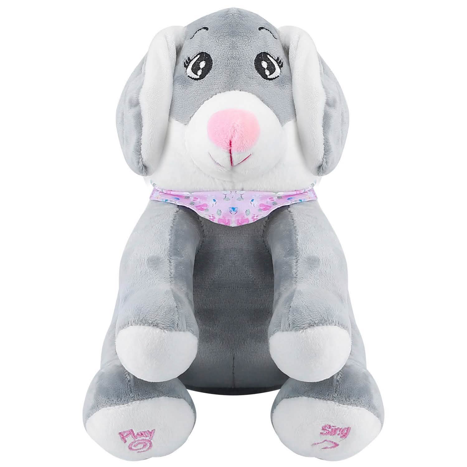 Stuffed Plush Rabbit Doll Toy Animated Talking and Singing