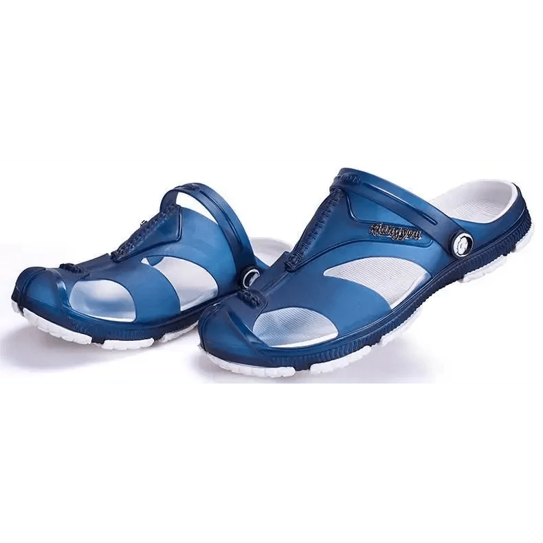 Stylish Closed Toe Sandals Unique Strap Outdoor Fisherman Sandals Retro Beach Summer Breathable Casual Sandals For Men