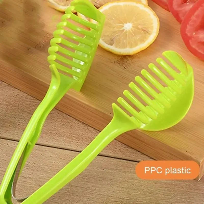 Stylish Handheld Kitchenware Tomato Slicer Bread Clip Fruit and Vegetable Cutter Potato Creative Gadget Kitchen Accessories