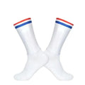 Stylish Summer  Breathable Cycling Socks For Men Anti Slip Seamless Sports Cycling Socks For Men Modern Design Running Sports Socks