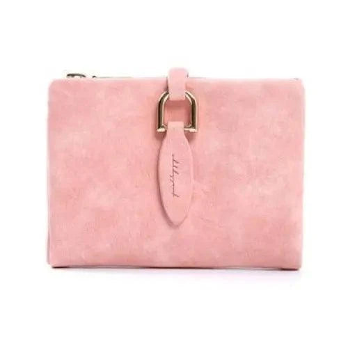 Super Cute Short Purses Vintage Style PU Leather Lady Short Clutch Small Matte Wallet For Women And Girls