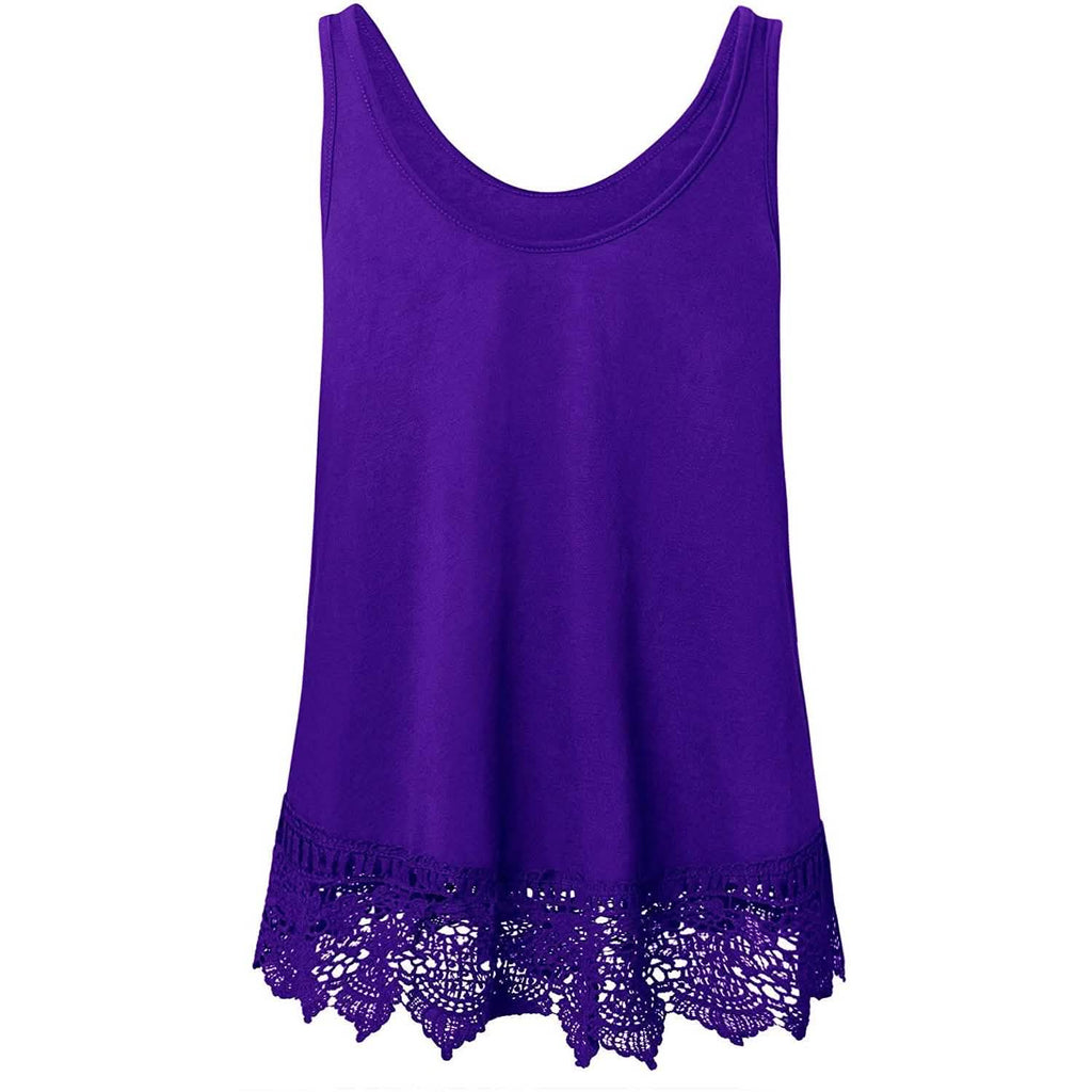 Swing Lace Flowy Women's Tank Top