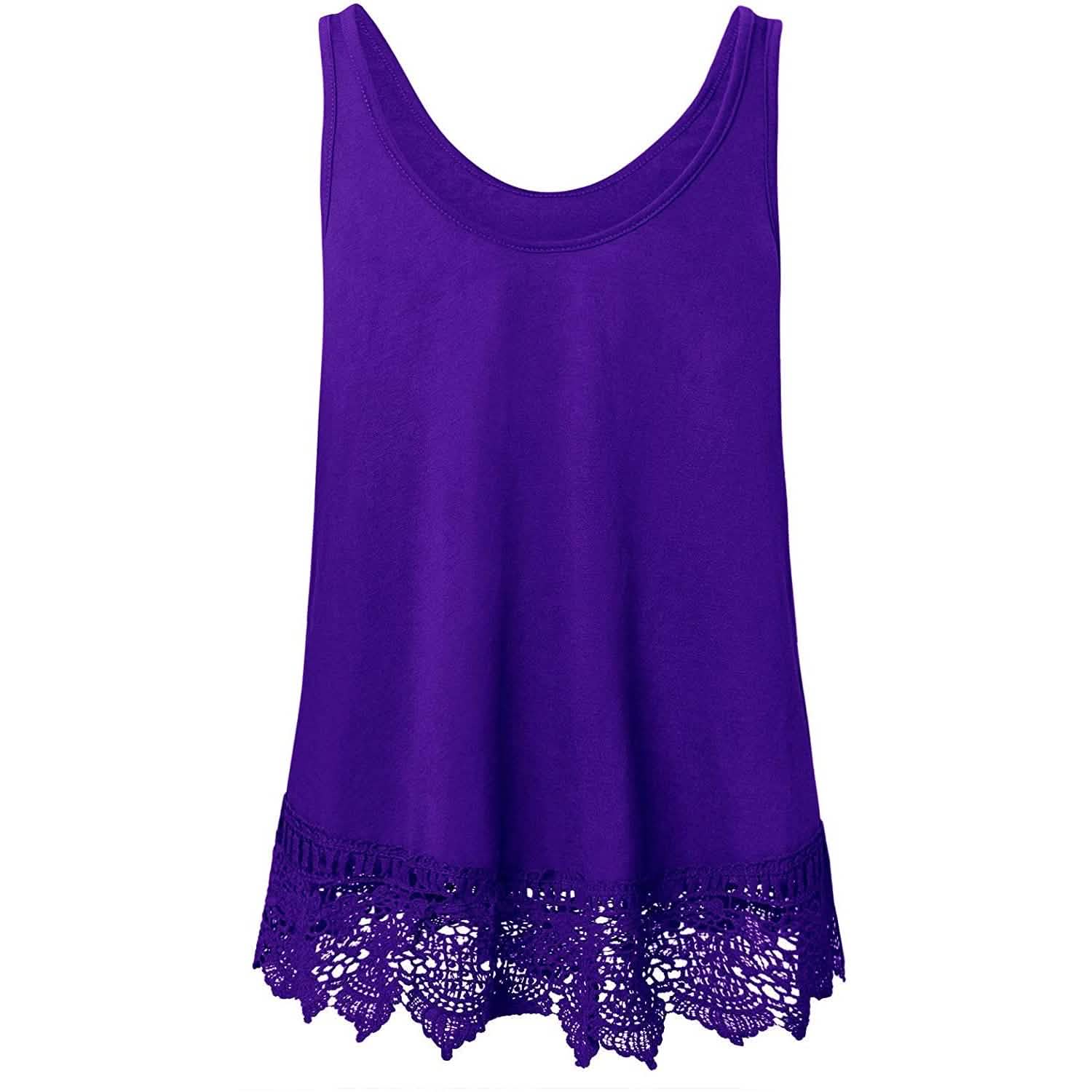 Swing Lace Flowy Women's Tank Top