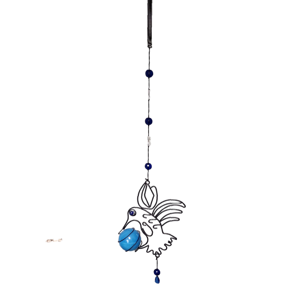 Solar Lighted Hanging Hummingbird
