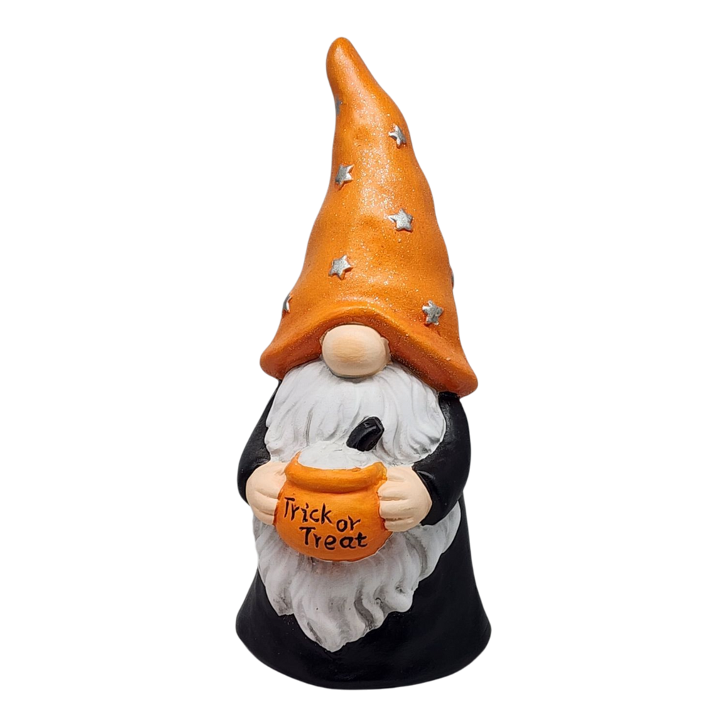 Trick or Treat Gnome Figurine - 10 Inch