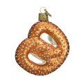 Pretzel Glass Ornament