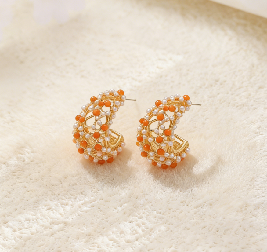 French Vintage Palace Star Earrings