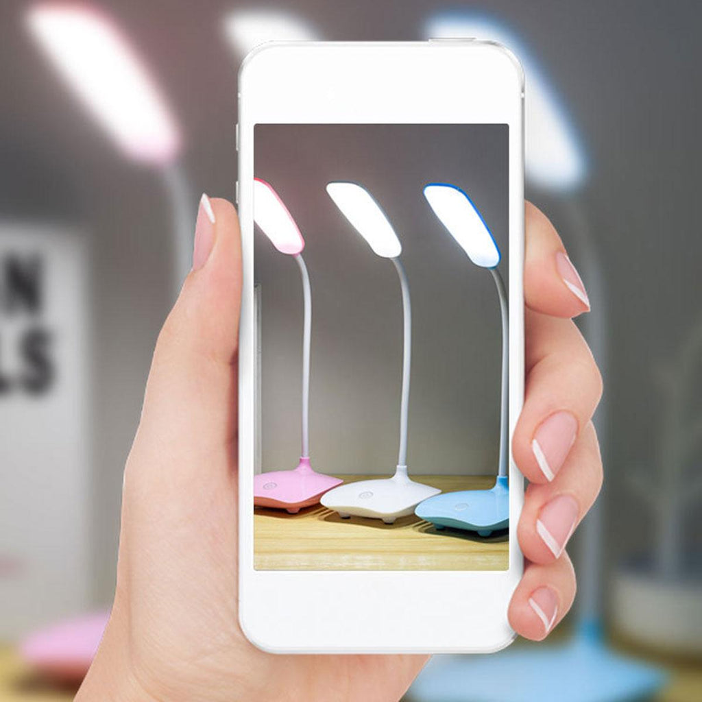 Table Lamp, Rechargeable Table Lamp, Study Room Lamp, Modern Table Lamp, Flexible for Students To Read, Study Room Table Lamp Decorative Table Lamp Cute Study Lamps for Bedroom Décor