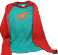 Pattern Moose Long Sleeve Tee - Small