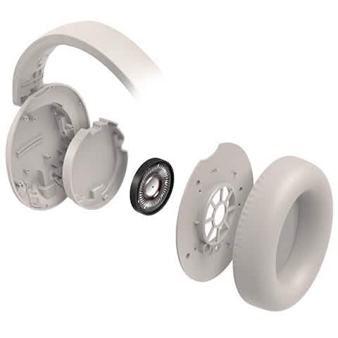 TCL On-Ear Noise Cancelling Hi-Ees Wireless Headphones With Built-in Mic