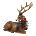Resin Deer Figurine - Laying Down
