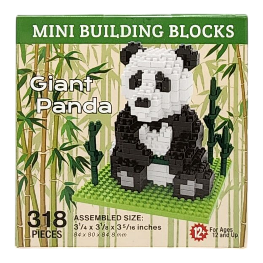 Mini Building Blocks - Giant Panda