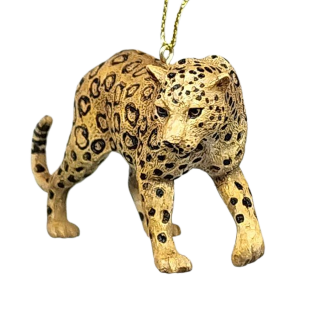 Safari Animal Ornament - Leopard