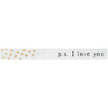 16 inch Shelf Sitter Sign - PS I Love You