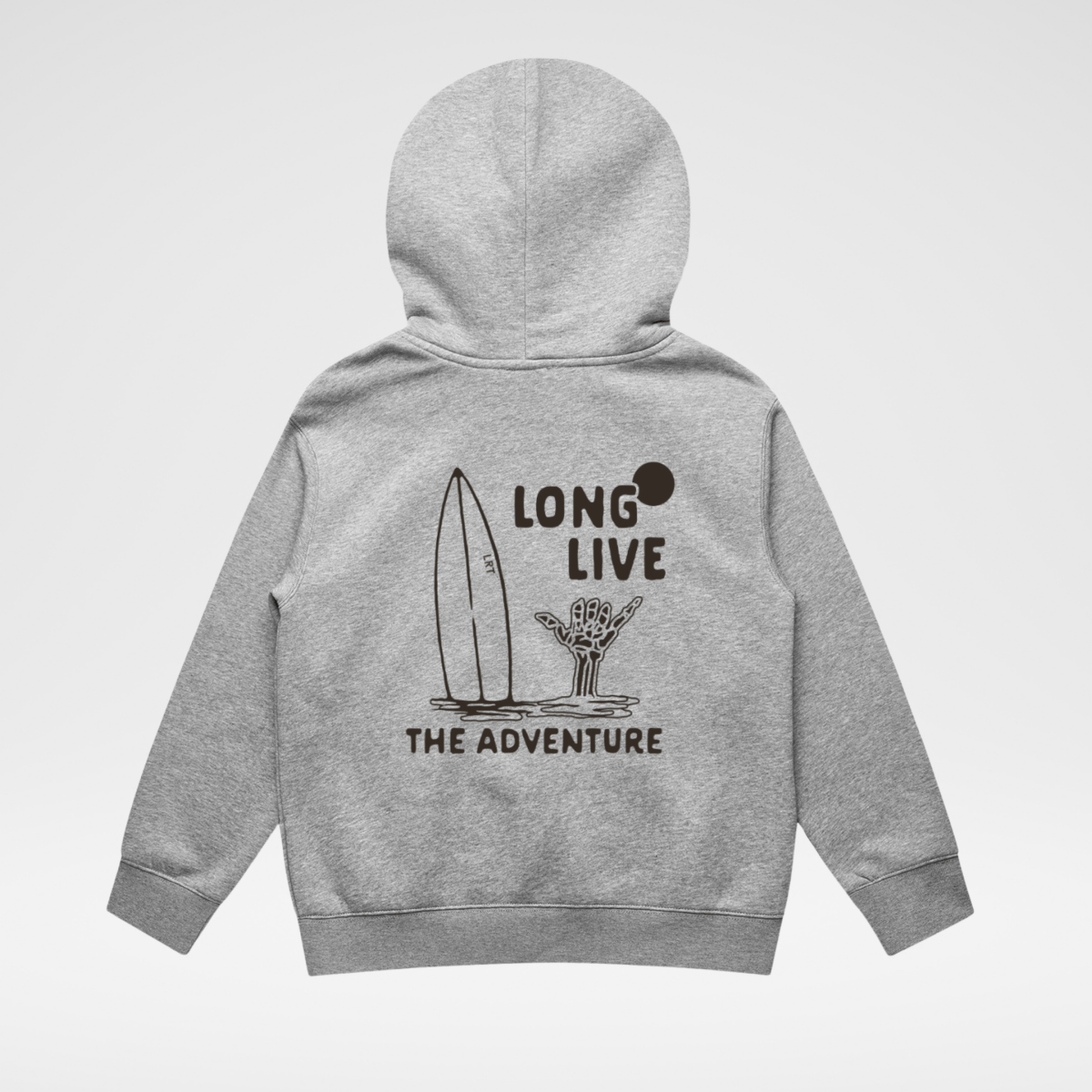 THE LONG LIVE HOODIE - RECYCLED HEATHER GRAY - EveryNest