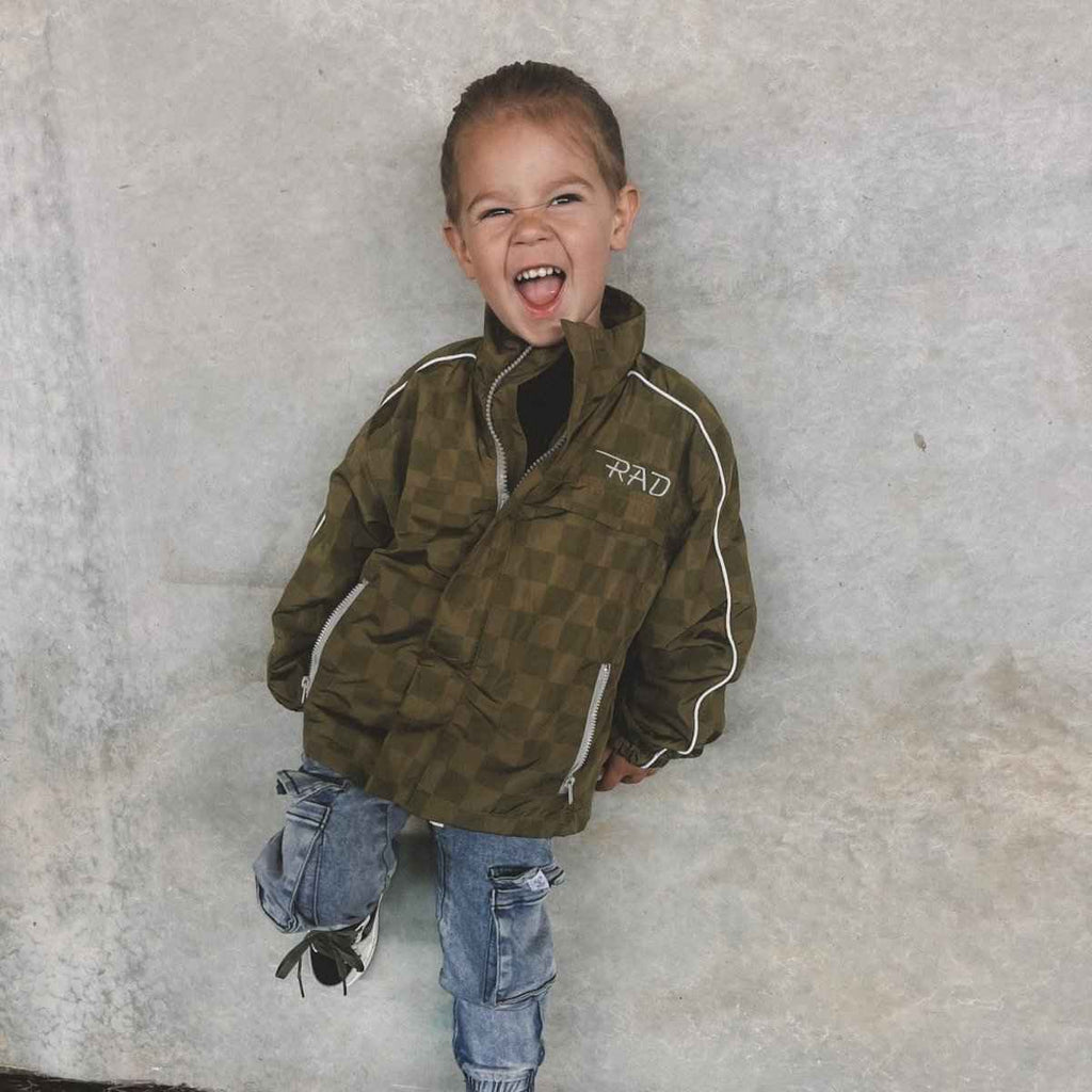 THE STORM RIDER WATERPROOF JACKET - ARMY GREEN