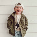 THE STORM RIDER WATERPROOF JACKET - ARMY GREEN