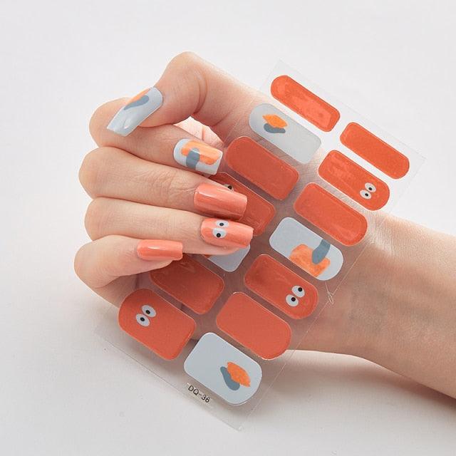 Three Sorts 0f Nail Stickers Full Cover Nail Stickers Nail Strips Self Adhesive Nail Sticker Nails Sticker Designer Tattoos Kids Nails Art Decoration Nail Strips Shiny French Tip Guides Stickers French Nail Stickers Form Fringe Guides for DIY Decoration
