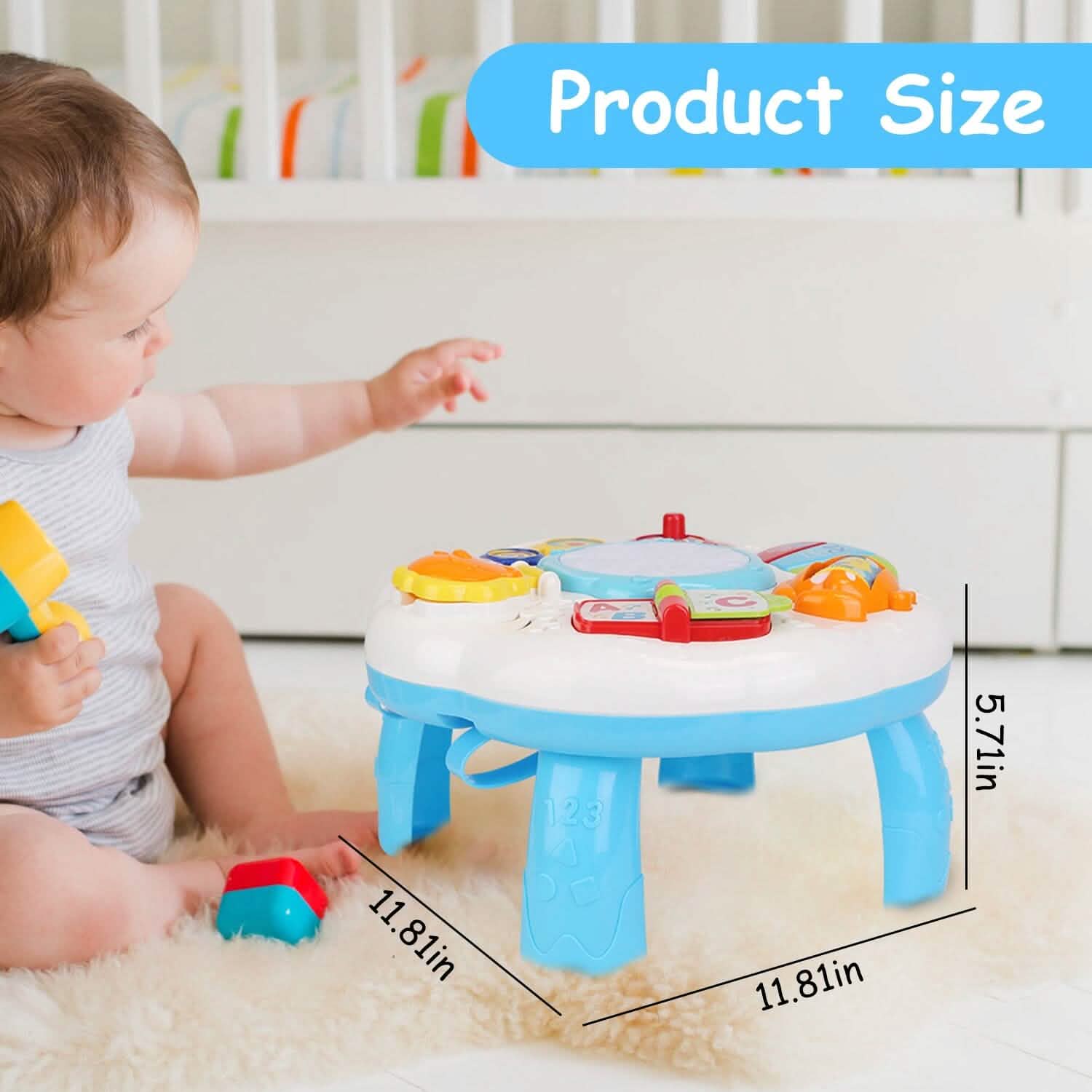Toddler Musical Learning Table for 6+ Months