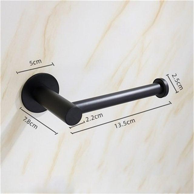 Toilet Wall Mount Toilet Paper Holder Stainless Steel Bathroom Kitchen Roll Paper Accessory Tissue Towel Accessories  Holders Modern Paper Roll Holder Wall Mount Tissue Roll Rack