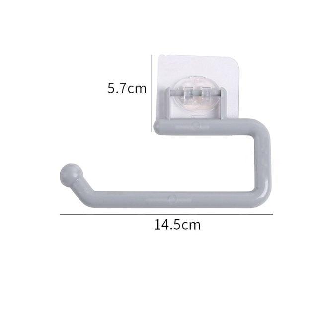 Toilet Wall Mount Toilet Paper Holder Stainless Steel Bathroom Kitchen Roll Paper Accessory Tissue Towel Accessories  Holders Modern Paper Roll Holder Wall Mount Tissue Roll Rack