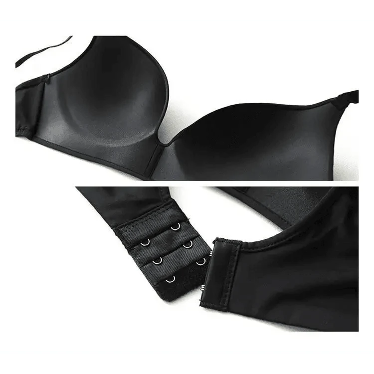 Seamless Bras for Women Push Up Bra No Wire Brassiere A B Cup Underwear Bra Three Quarters 3/4 Cup Thin Soft Sexy