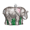 Old World Christmas Elephant Glass Blown Ornament