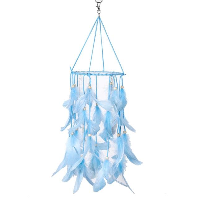 Traditional  Heart Shape Creative Handmade Vintage Dream-catcher Wedding Decoration Wind Chimes Party Feather Room Decor With Feathers Wall & Car Hanging Ornament Heart Shaped For Gift Memorial Photography Festival