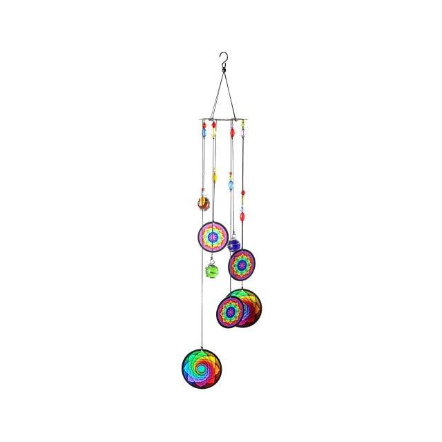 Tree Of Life Wind Chimes Decoration Gift Wall Hanging Window Home Ornament For Patio Garden Outdoor Wind-chimes Handmade Home Garden Decoration Tree of Life Wall Hanging Ornament Decor Wind Chime Backyard Porch Decoration