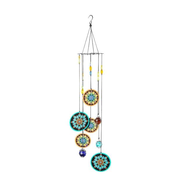Tree Of Life Wind Chimes Decoration Gift Wall Hanging Window Home Ornament For Patio Garden Outdoor Wind-chimes Handmade Home Garden Decoration Tree of Life Wall Hanging Ornament Decor Wind Chime Backyard Porch Decoration