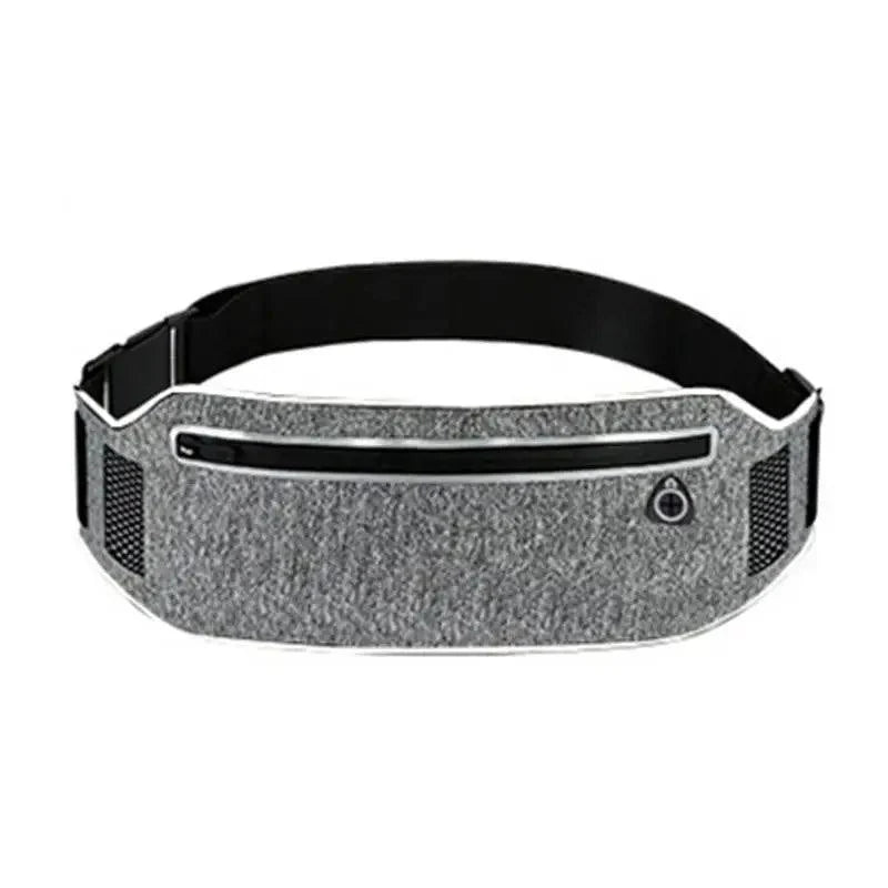 Trendy Slim Running Belt Fanny Pack Fitness Workout Exercise Waist Bag Jogging Belt Bag Gym Fitness Bag Ultra Light Runners Belt Travel Money Belt For Men Women