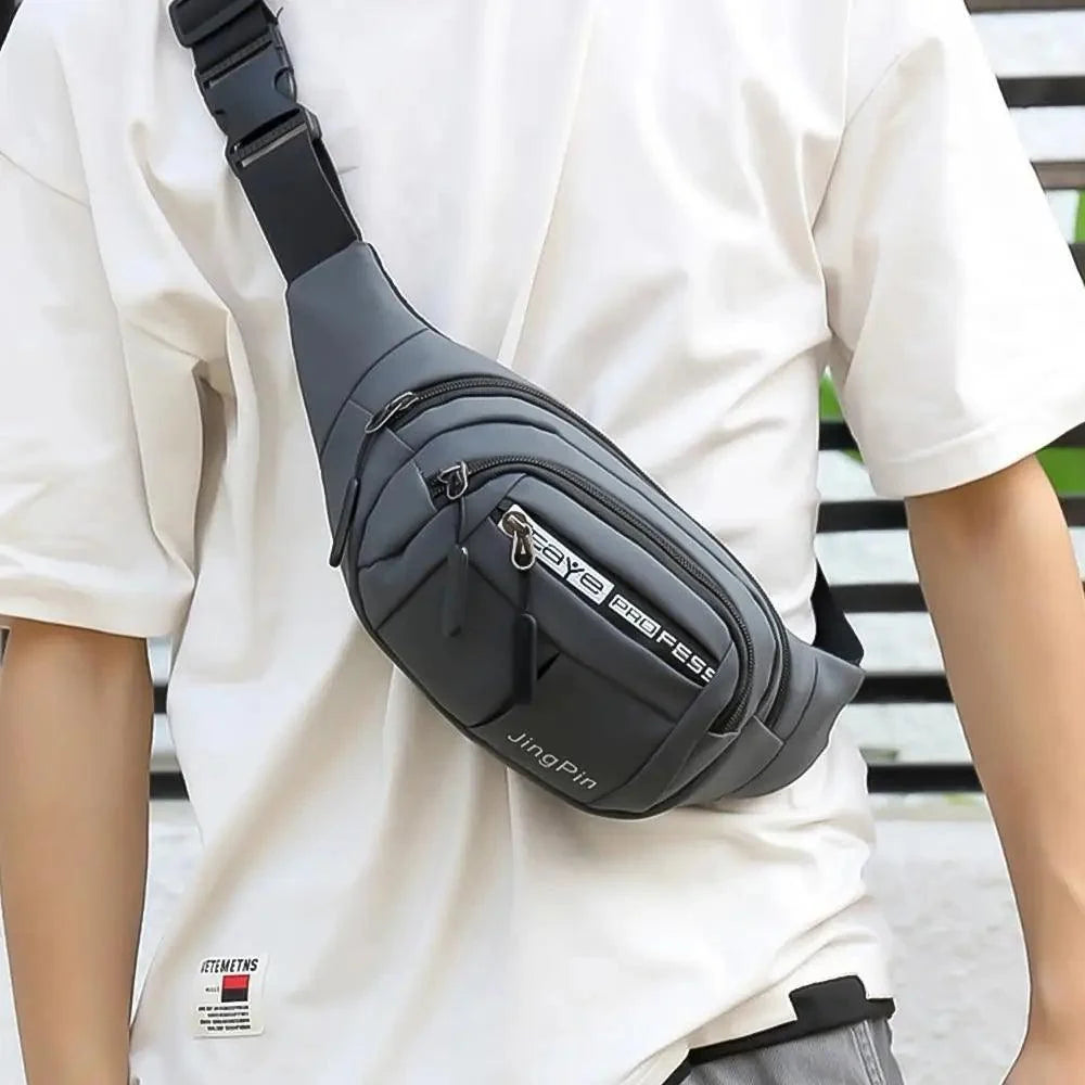 Trendy Waist Pouch Bag Hip Pack With Adjustable Straps for Casual Travel Hiking Running Outdoor Sports Classy Money Pouch Waist Bag
