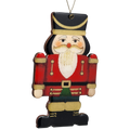 Regal Wooden Nutcracker - Red