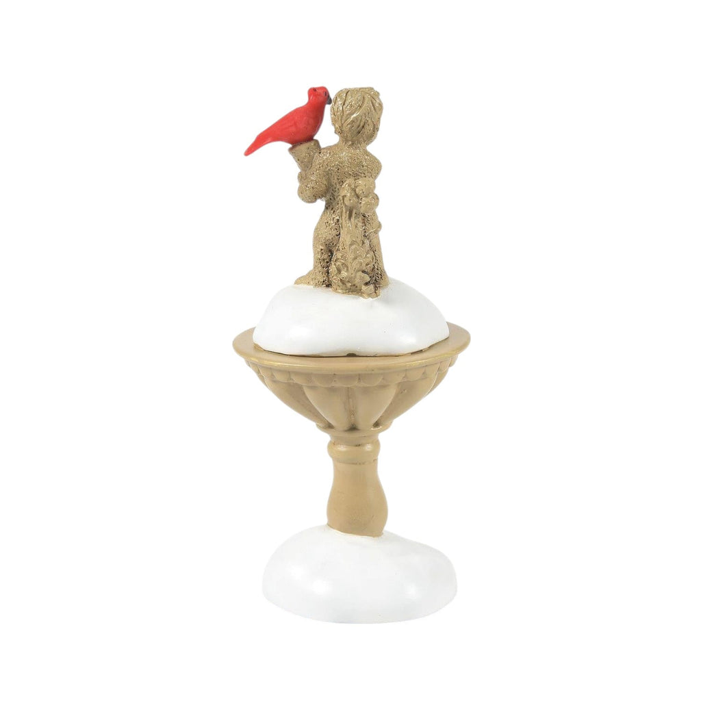 Cardinal Christmas Fountain