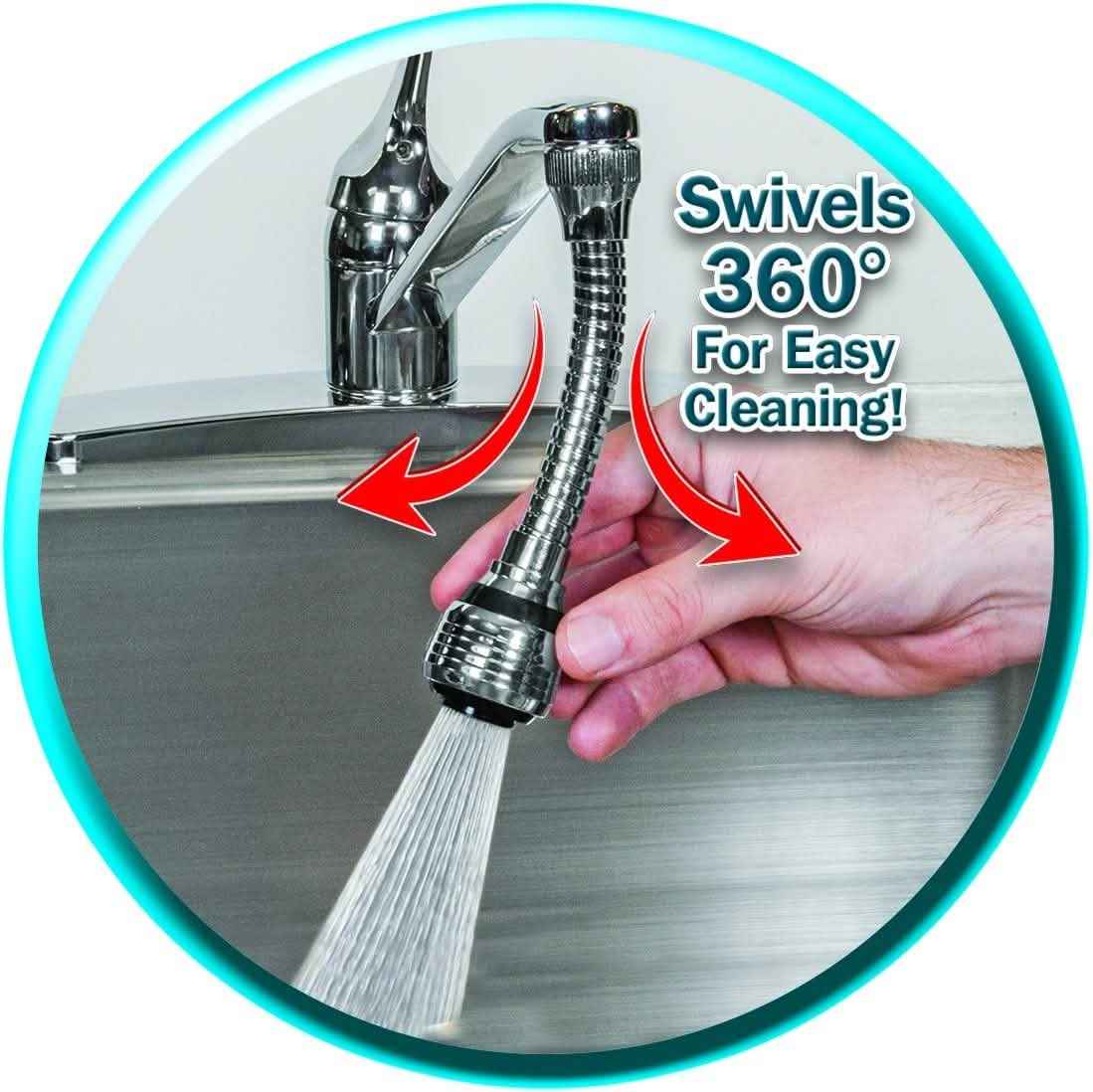 Turbo Flex Heavy Duty Faucet Sprayer