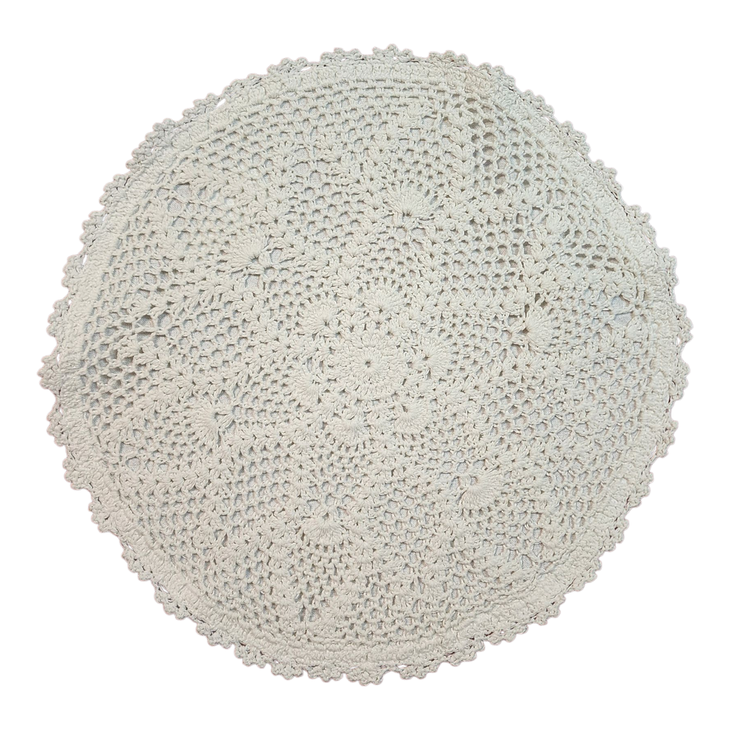 Kadia Crochet Lace Round Placemat