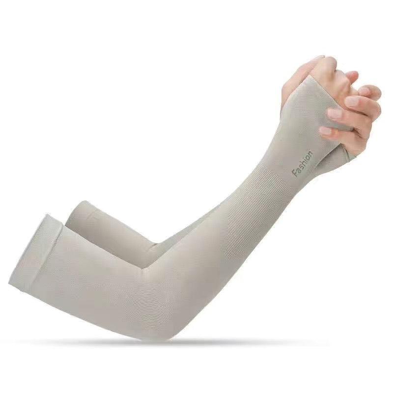 Two Pairs Of Arm Sleeve Sunscreen Cuff Arm Sleeves UV Sun Protect Anti-Slip Summer Men Women Gloves Summer Arm Sleeves Cover Unisex Cooling Sleeves Sports Workout Outdoor Sleeves