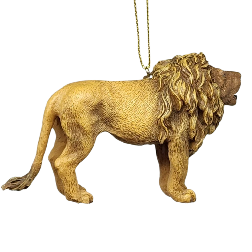 Safari Animal Ornament - Lion